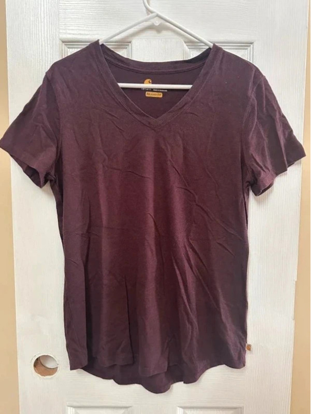 Carhartt shirt size womenβs large
